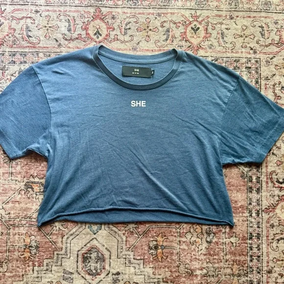 Darc Sport Blue and Pink Graphic Tee - Picture 2 of 3